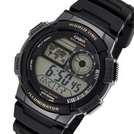ساعة كاسيو الرقمية ذات التصميم الرياضي القياسي AE1000W-1A