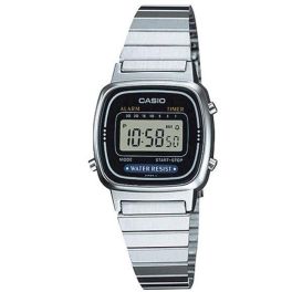 Casio LA670WD-1 Silver Vintage Series Stainless Steel Women's Digital Watch