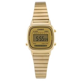 Casio Retro Gold Steel Ladies Watch - LA670WGA-9