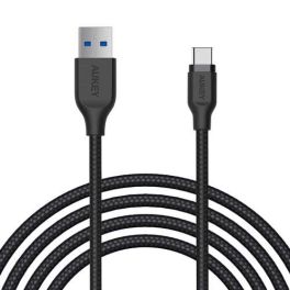 Braided Nylon USB 3.1 GEN1 to USB-C Cable (2m / 6.6ft)