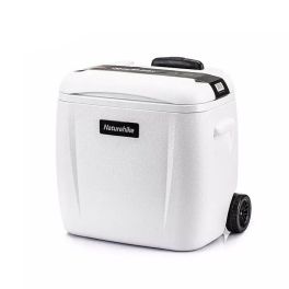 Cooler On Wheels And Telescopic Handle - 28L