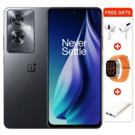 OnePlus Nord N30 SE 6.7-inch, 128GB, 4GB RAM, 5G Phone - Satin Black  With Free Gifts