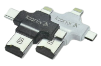 Iconix Connector - Black / White