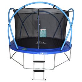 Active Fun 12ft Trampoline With Enclosure Weather Cover & Ladder
