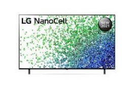 LG NanoCell TV 50"  NANO80 Series Cinema Screen Design 4K Active HDR webOS Smart with ThinQ Al