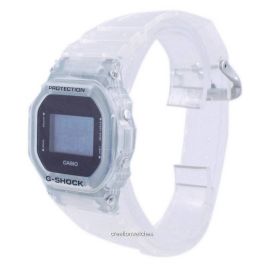 Casio G-Shock Skeleton Transparent Diver's Digital DW-5600SKE-7DR 200M Men's Watch