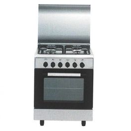 Flame gas 55x40cm Gas Cooker - Silver