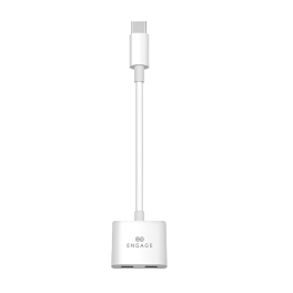 Engage Dual USB-C Charge & Audio Adapter 