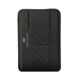 Engage Magnetic Wallet with Grip Stand Black 