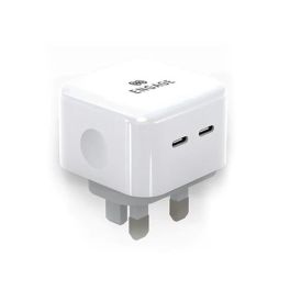 Engage Dual USB-C Port 35W Home Charger White