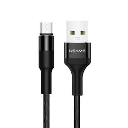 Usams Cable U5 2a Micro Usb 1.2m Black
