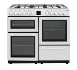 Vestel 7 Burners Gas Cooker Multi Oven Cooking Range (100 x 60) cm - White