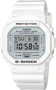 Casio G-Shock Digital Silver Dial Men's Watch DW-5600MW-7DR