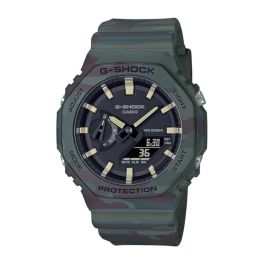  Casio Analog-Digital Black Dial Men's Watch GAE-2100WE-3ADR 