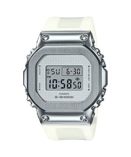 ساعة جي شوك النسائية المصنوعة من الفولاذ المغطى بالمعدن GM-S5600SK-7DR