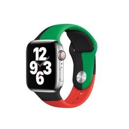 Coteetci silicone mixed color watchband-Green mix-38mm/40mm