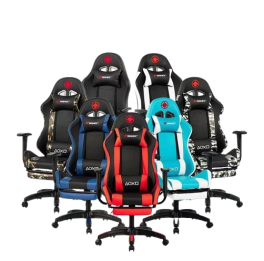 GT Gamez Gaming Chair with Footrest 7 Colors