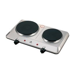Orca Electric Double Hot Plate 2250 Watts – Stainless Steel