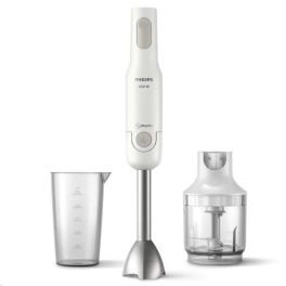 Philips ProMix Handblender with Grinder, 650W - White 