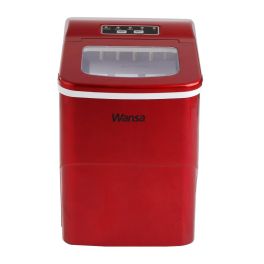 Wansa 12kg Ice Maker - Red 