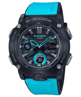 Casio G-Shock Analog-Digital Black Dial Men's Watch GA-2000-1A2DR