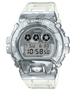 Casio G-Shock Resin Round Digital Watch for Men GM-6900SCM-1DR