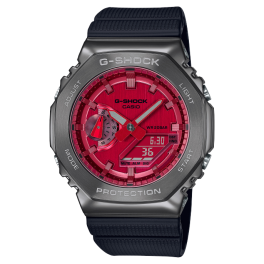 Casio Analog-Digital Red Dial Men's Watch GM-2100B-4ADR
