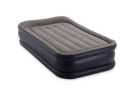 INTEX Twin Deluxe Pillow Rest Raised Airbed