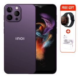INOI Note 13s Dual Sim 128GB ROM 4GB RAM - Deep Purple + FREE Gifts (Smart Watch+Airpods)