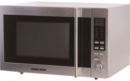 B&D Microwave Oven & Grill Digital Control 30L 900W - Silver