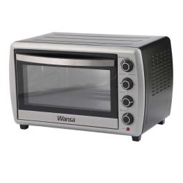 Wansa Electric Oven,1800W, 48Liters – Silver 