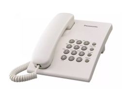 هاتف باناسونيك سلكي متكامل - أبيض KX-TS500FXW