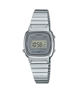 Casio Digital Stainless Steel Alarm Timer Women's Watch