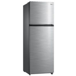 Midea: Double Door Refrigerator 489 Liter, 17.2 Cubic Feet - Silver