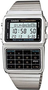 Men's Casio Databank Telememo Calculator Watch DBC611-1D