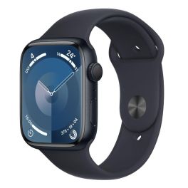 Apple Watch Series 9 GPS 41mm Midnight Aluminium Case with Midnight Sport Band - Small/Medium