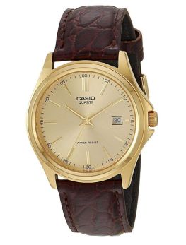 Casio MTP-1183Q-9ADF Brown Leather Strap Watch for Men