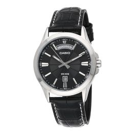 Casio Classic Watch, Black, Black, Strap  MTP-1381L-1AVDF