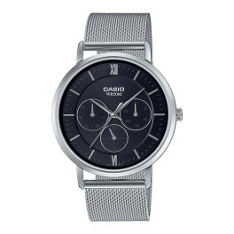 Casio analog black dial men's watch 