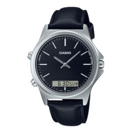  Casio Analog Black Dial Men's Watch MTP-VC01L-1EUDF 