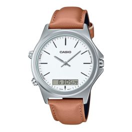  Casio Analog White Dial Men's Watch MTP-VC01L-7EUDF 
