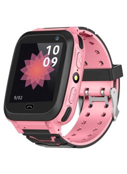G-Tab Kids Phone & GPS Tracker Smart Watch-PINK