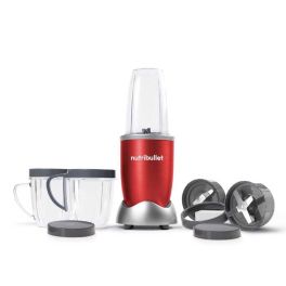 NutriBullet Blender 12 Pieces Set, 600W, 0.7L - Red 