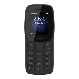 Nokia 105 Dual SIM 2022 Keypad Phone - Black
