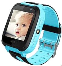 G-Tab Kids Phone & GPS Tracker Smart Watch-Blue