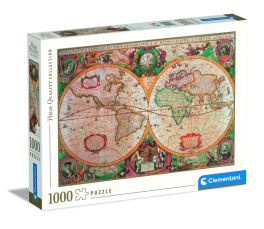 Clementoni Hqc Old Map 1000 Pcs Puzzle 31229