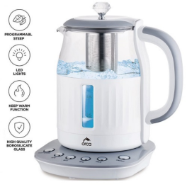 Orca Smart Digital- Cool Touch Electric Kettle -2200 Watts