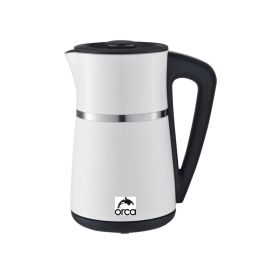 Orca cool touch digital cordless Kettle 2200W - White OR-PR94(W)