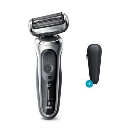 BRAUN SHAVER 70-S1000s SILVER 360  motion