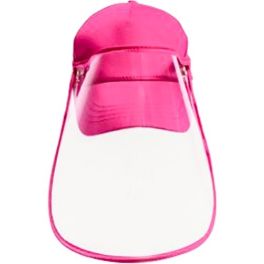 Kids Face Shield with Cap-Pink